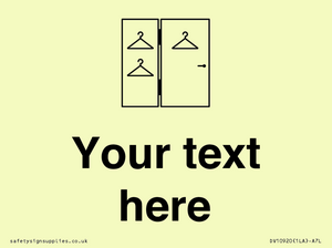 Custom information:  Large Changing room